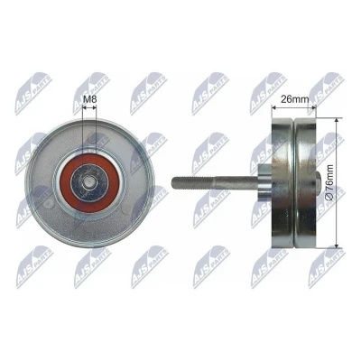 Imagem de NTY RNK VV 012 Polia Tensora VOLVO: 850 Sedan, Carrinha