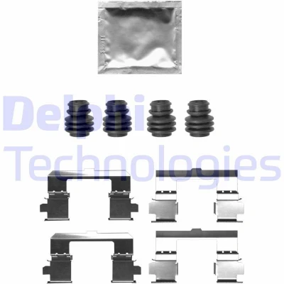 Imagem de DELPHI LX0697 Kit de acessórios, pastilhas travão DS: DS5