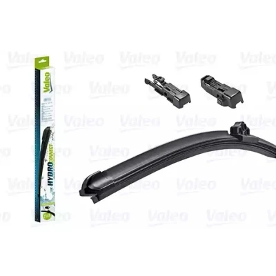 Imagem de Escova do limpa vidros Valeo Hydroconnect 578510 580mm à frente Sem armação Top Lock BMW: 5 Touring, Sedan, 6 Coupe, SMART: Fortwo II Coupe