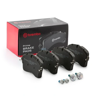 Imagem de BREMBO P 44 028 Jogo de pastilhas para travão disco excl. contacto aviso desgaste com parafusos pinça sem acessórios