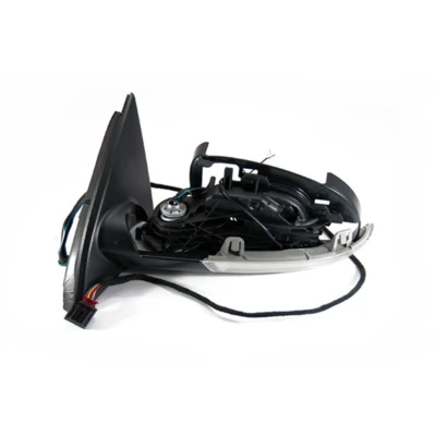 Imagem de Espelho retrovisor Magneti Marelli 182203174610 sem capa esquerda preto elétrico vidro de espelho, aquecível para veículo com volante à