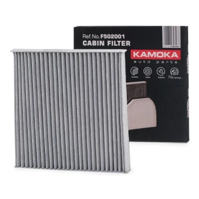 Imagem de KAMOKA F502001 Filtro, ar do habitáculo Filtro de fresco, carvão ativado 215mm 218mm 19mm TOYOTA: Yaris I Hatchback, II Hatchback