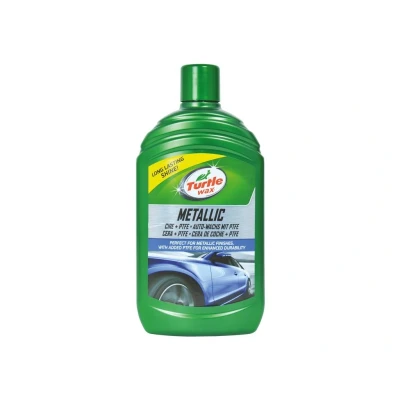 Imagem de TURTLEWAX Metallic Wax +PTFE 52870 Produto de polimento pintura Garrafa 500ml