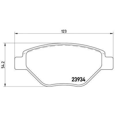 Imagem de BREMBO P 68 031 Jogo de pastilhas para travão disco excl. contacto aviso desgaste com parafusos pinça sem acessórios