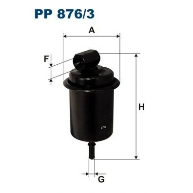 Imagem de FILTRON PP 876/3 Filtro de Combustível dos tubos 8