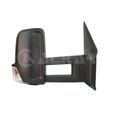 Imagem de espelho retrovisor Alkar 9292994 à direita manual com grande angular, braço do comprido, convexo para veículo volante esquerda
