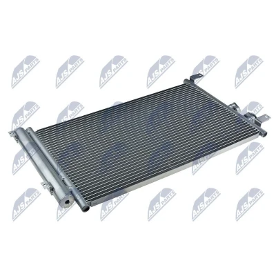Imagem de NTY CCS AR 004 Condensador com secador Alumínio 536mm ALFA ROMEO: 147, GT