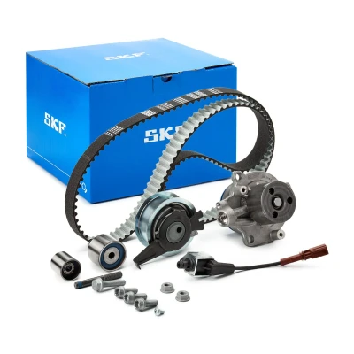 Imagem de SKF VKMC 01279 Bomba de Água + Kit Correia Distribuição sem contacto corte integrado, água comutável VOLKSWAGEN: Golf 7