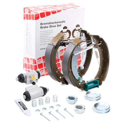 Imagem de FEBI BILSTEIN 37524 Jogo de travões, travões tambor Eixo traseiro com cilindro travão roda, acessórios, material montagem