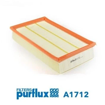 Imagem de PURFLUX A1712 Filtro de ar 57 172 299 Cartucho filtrante JAGUAR: S Type, XF Sedan, XJ Sedan