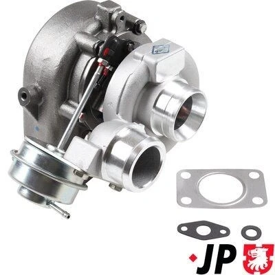 Imagem de JP GROUP 1117402600 Turbocompressor accionado pelos gases de escape Euro 4 (D4) incl. Kit juntas