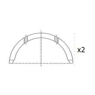 Imagem de FAI AutoParts BT3006 STD Anilha de afastamento, cambota OPEL: Astra H Caravan