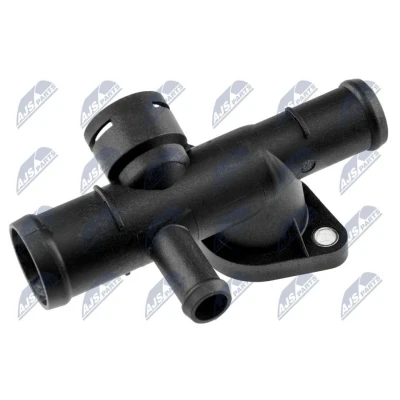 Imagem de NTY CTM VW 027 Flange Plástico de cabeça cilíndrica, do lado da caixa velocidades com retentor VOLKSWAGEN: Golf 4, 4 Variant