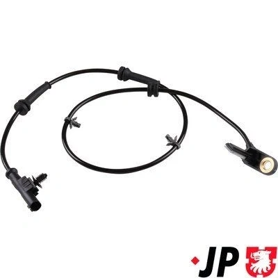 Imagem de JP GROUP 4097104380 Sensor de ABS Eixo traseiro direito activo 880 preto NISSAN: Almera II Hatchback