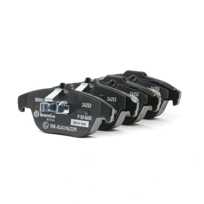 Imagem de BREMBO P 50 068X Jogo de pastilhas para travão disco preparado indicador aviso desgaste sem acessórios MERCEDES BENZ: Classe C Sedan