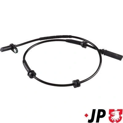 Imagem de JP GROUP 1497106400 Sensor de ABS Eixo dianteiro, lado esquerdo, direito activo 746 preto BMW: 1 Hatchback, 3 Touring