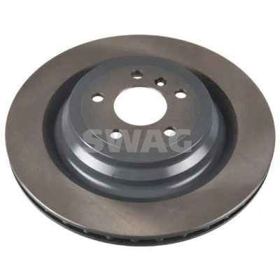 Imagem de SWAG 33 10 2443 Disco de travão Eixo traseiro 345 22 5 112 interior ventilado revestido MERCEDES BENZ: GL