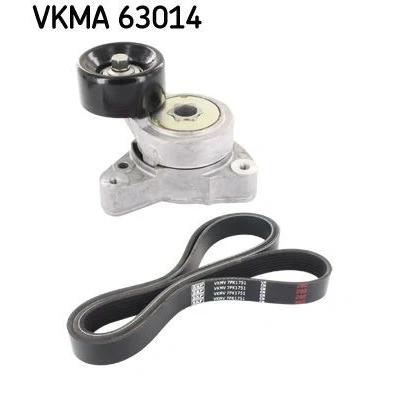 Imagem de SKF VKMA 63014 Jogo de correias trapezoidais estriadas