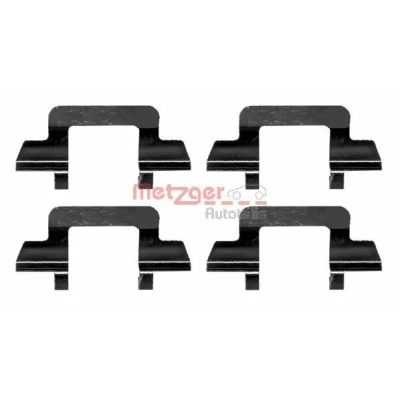 Imagem de METZGER 109 1243 Kit de acessórios, pastilhas travão CITROËN: C3 I Hatchback, C2 Hatchback