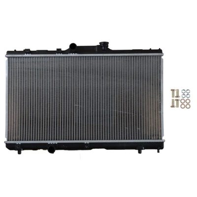 Imagem de NRF EASY FIT 507594 Radiador, arrefecimento do motor Alumínio 634 347 18 com componentes de montagem Aletas refrigeração soldadas