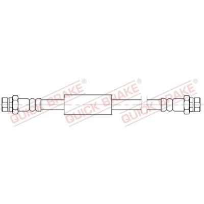 Imagem de QUICK BRAKE 22.321 Mangueira de Travão 254 M10x1