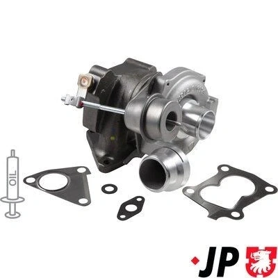 Imagem de JP GROUP 4317401000 Turbocompressor accionado pelos gases de escape incl. Kit juntas RENAULT: MEGANE 2 Kombi, 2, CLIO