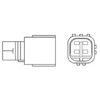 Imagem de MAGNETI MARELLI 466016355046 Sonda lambda com aquecimento 4 TOYOTA: Yaris I Hatchback, Avensis II Sedan, RAV4 SUV, LEXUS: GS