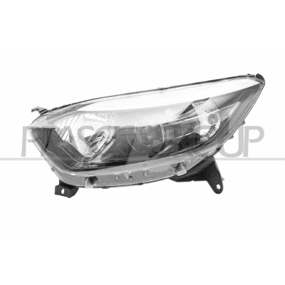 Imagem de PRASCO RN7004914 Farol Principal esquerda H1/H1 preto com motor de regulação do alcance dos faróis RENAULT: Captur