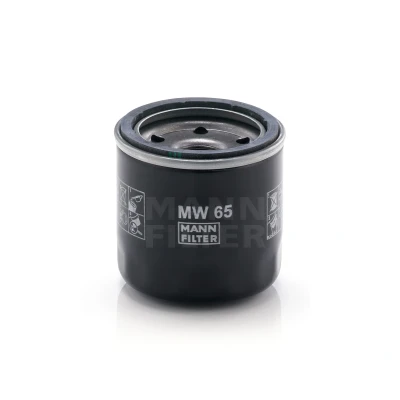 Imagem de MANN FILTER MW 65 Filtro de óleo M 20 X 1 com uma válvula retenção aparafusado