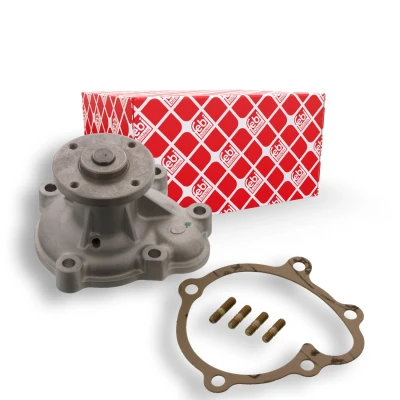 Imagem de FEBI BILSTEIN 17284 Bomba de água Alumínio fundido com junta perno roscado Plástico OPEL: Corsa B Hatchback, Astra F CC, A CC