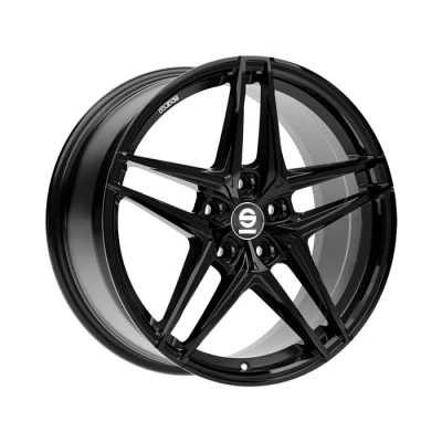 Imagem de Jante de alumínio sparco record 8x18 5x112 et35 preto brilhante