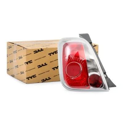 Imagem de TYC 11 11284 01 2 Farolim esquerda cinzento sem porta lâmpadas FIAT: 500 Hatchback