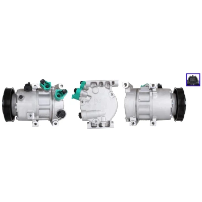 Imagem de LUCAS ACP01201 Compressor PAG 46 YF R 134a, 1234yf com juntas