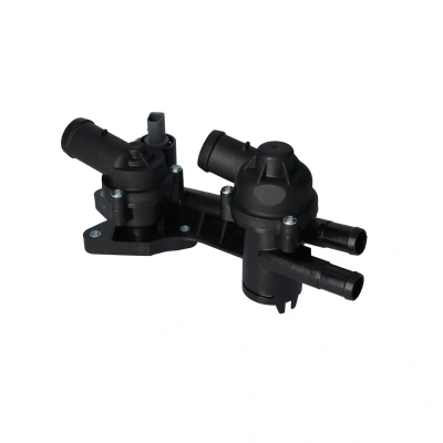 Imagem de FEBI BILSTEIN 45080 Caixa do termóstato com junta interruptor de temperatura VOLKSWAGEN: Polo V Hatchback, Scirocco III, Golf 5, SKODA: Fabia 2