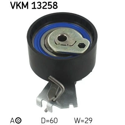 Imagem de SKF VKM 13258 Rolo tensor, correia dentada PEUGEOT: 206 Hatchback, 307 Carrinha, CITROËN: C3 I Hatchback