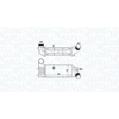 Imagem de MAGNETI MARELLI 351319205250 Intercooler PEUGEOT: 406 Carrinha, 607 Sedan, CITROËN: C5 I Hatchback
