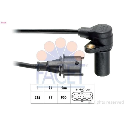 Imagem de FACET 9.0326 Gerador de Impulsos Made in Italy OE Equivalent OPEL: Astra H Caravan, G CC, Caravan