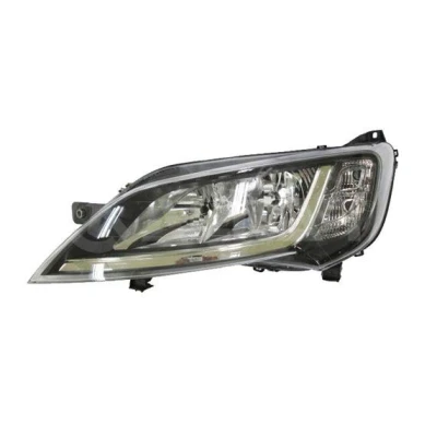 Imagem de ALKAR 2741856 Farol Principal esquerda H7/H7, WY21W, W21/5W com luz de circulação diurna motor elétrico Caixa interior preto