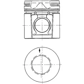 Imagem de KOLBENSCHMIDT 94543960 Kit de reparação, êmbolos / camisas cilindros