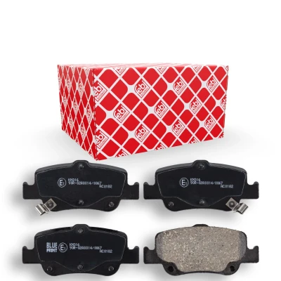 Imagem de FEBI BILSTEIN 170285 Jogo de pastilhas para travão disco Eixo traseiro com avisador sonoro desgaste TOYOTA: Auris Hatchback, Carrinha