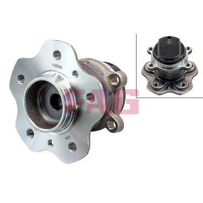Imagem de FAG 713 6331 90 Kit de rolamento roda A imagem corresponde ao volume fornecimento 146,70, 84,00 NISSAN: Qashqai 2