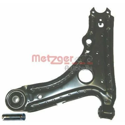 Imagem de METZGER 58015318 Braço de suspensão KIT + sem articulação suspensão/guia, com casquilho montagem Eixo dianteiro, em baixo transversal