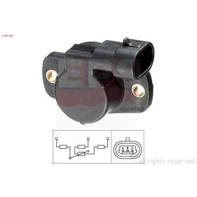 Imagem de EPS 1.995.096 Sensor de Posição Borboleta sem junta Made in Italy OE Equivalent FIAT: Punto II Hatchback, ABARTH: 500 / 595 695 Hatchback