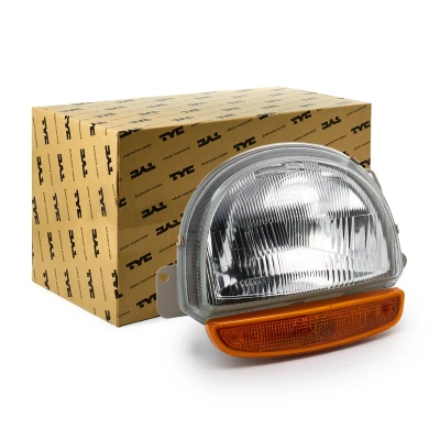 Imagem de TYC 20 5012 15 2 Farol Principal esquerda H4 com porta lâmpadas, sem motor elétrico RENAULT: TWINGO 1