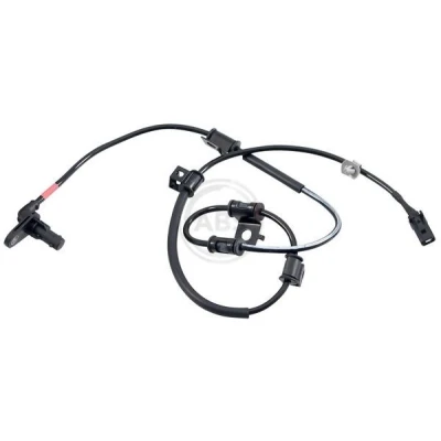 Imagem de RIDEX 412W0559 Sensor de ABS Eixo dianteiro, lado direito Hall 2pólos 1050mm 28mm preto