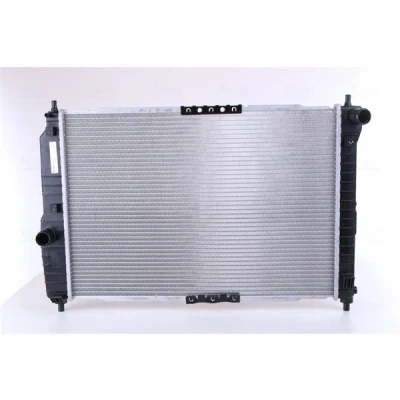 Imagem de NISSENS 61645 Radiador, arrefecimento do motor Alumínio 600 415 15 Aletas de refrigeração soldadas