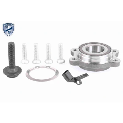 Imagem de VEMO V10 72 8813 Kit de rolamento roda Eixo dianteiro, lado direito com sensor, velocidade rotação da 141 AUDI: A6 C6 Avant, Sedan