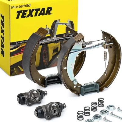 Imagem de TEXTAR Shoe Kit Pro 84052401 Jogo de travões, travões tambor com cilindro travão roda, elemento regulação SEAT: Inca
