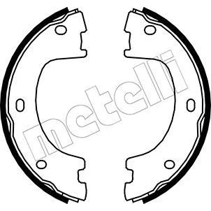 Imagem de METELLI 53 0249 Maxilas de Travão Mão VOLKSWAGEN: Crafter 30 50 Van
