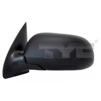 Imagem de espelho retrovisor Tyc 332 0026 esquerda com subcapa ajuste: por cabo de aço, não esférico, caixa do grande SKODA: Fabia 1 Combi